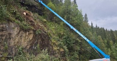 Sprengarbeiten ab 19. Mai: E6 bei Rana vier Wochen lang nachts gesperrt