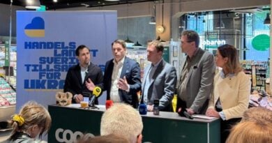 Schwedischer Handelsverband startet Ukraine-Initiative