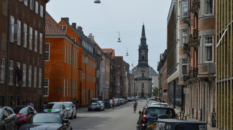 Straße in Kopenhagen
