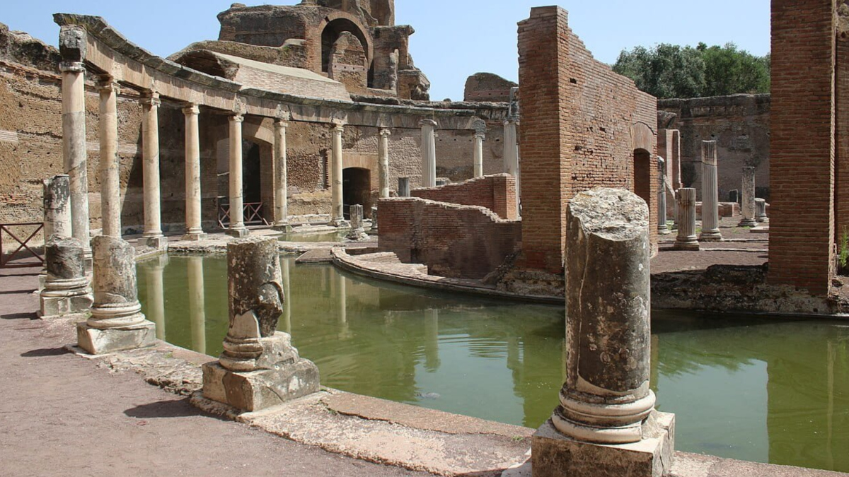 Latrine Villa Hadrian