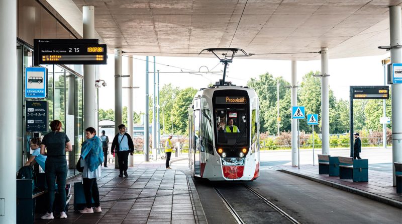 Flughafen Straßenbahn Tallinn